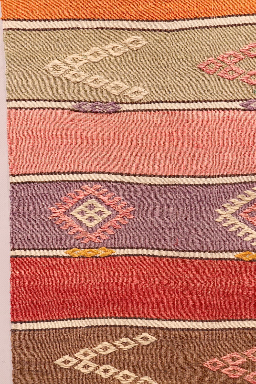 Kilim vintage de Acipayam, Turquía. 246x62 cms - Imagen 5