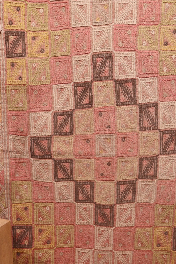 Semi-antique Canakkale kilim from Turkey. 275x90cms - Image 5