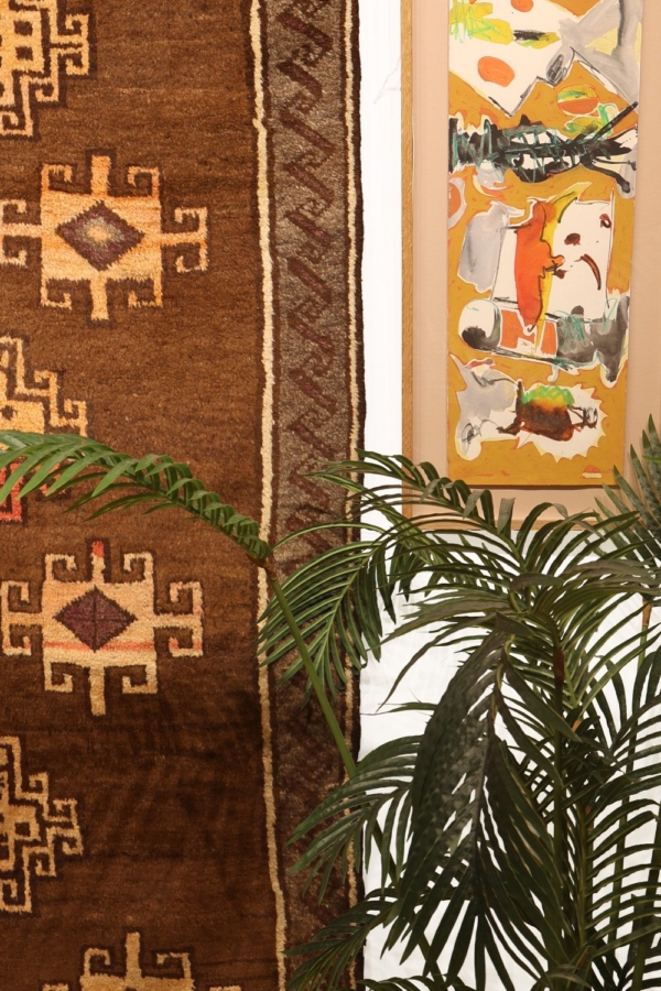 Semi-antique Taimani Baluch rug from Afghanistan. 258x155 cms - Image 3
