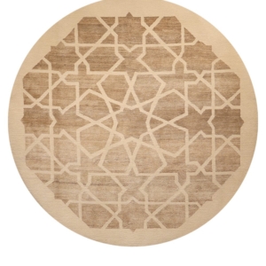 Alfombra "Alhambra", Nepal. 200 cms diámetro.