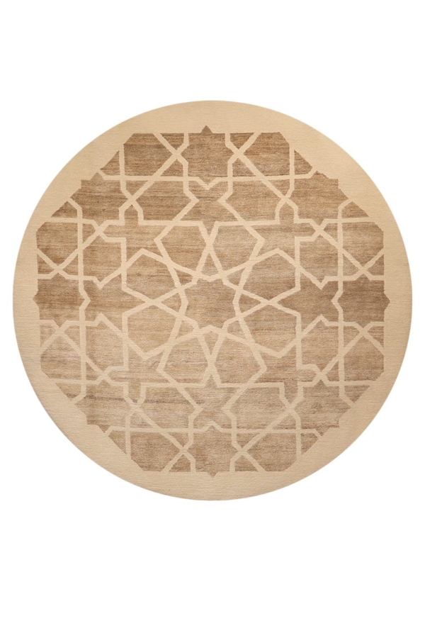 Alfombra "Alhambra", Nepal. 200 cms diámetro.