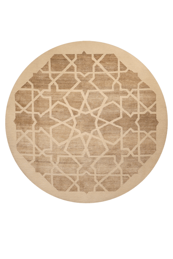 Alfombra "Alhambra", Nepal. 200 cms diámetro. - Imagen 6