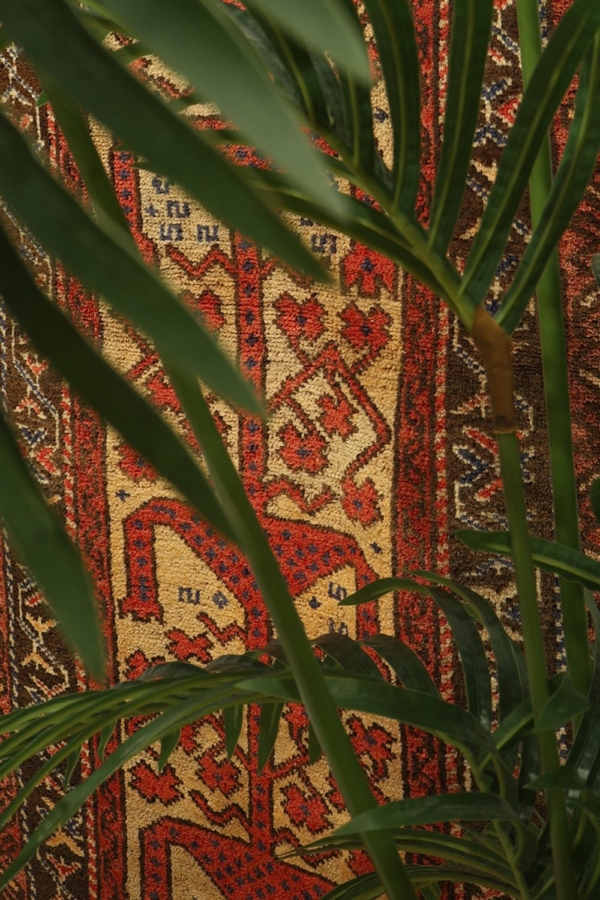 Vintage Baluch rug from Afghanistan. 270x64 cms - Image 6