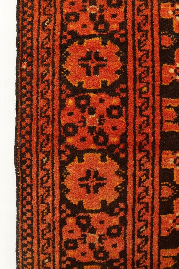 Alfombra vintage turcomana, Afganistán. 292x80 cms - Imagen 5