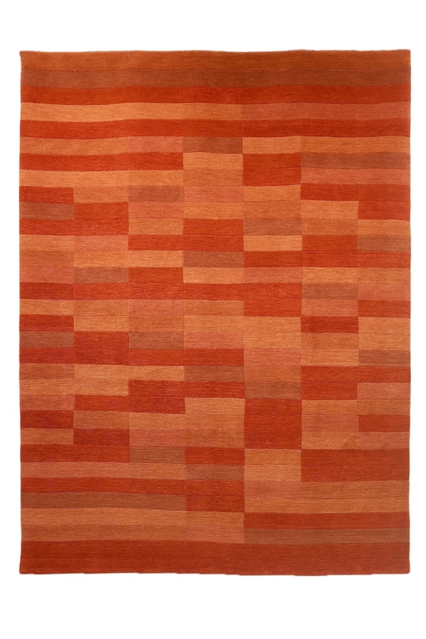 Alfombra «Red Medallion», Nepal. 240x170 cms