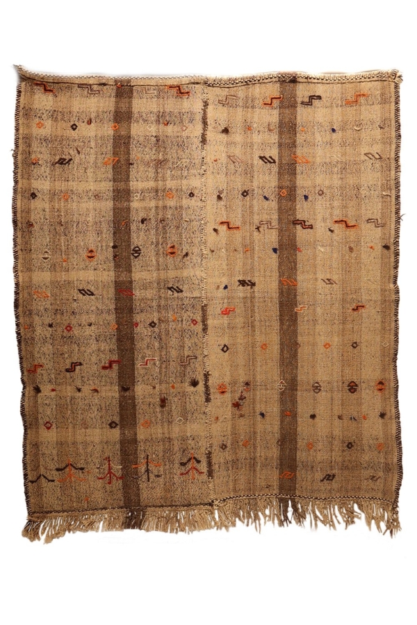 Semi-antique Qashqai kilim from Iran. 173x159 cms - Image 2