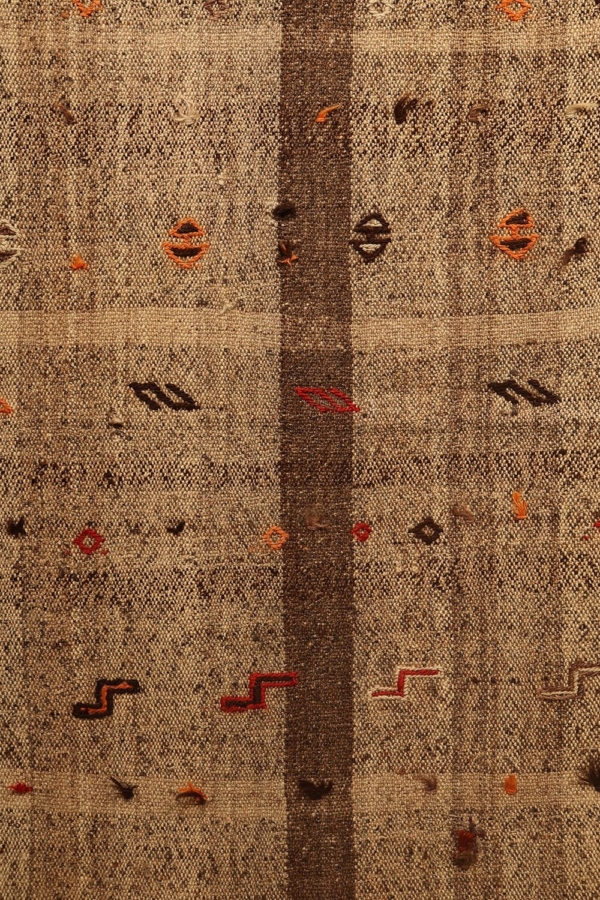 Semi-antique Qashqai kilim from Iran. 173x159 cms - Image 5