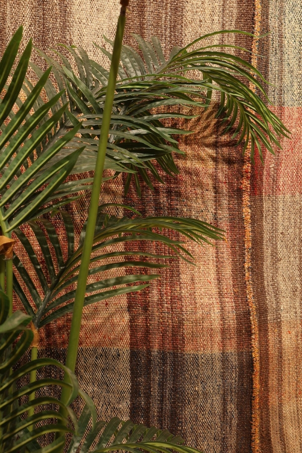 Kilim vintage Qashqai, Irán. 203x136 cms - Imagen 9