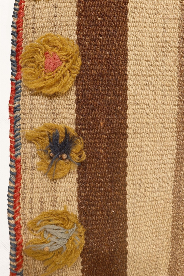 Kilim semi antiguo Qashqai, Irán. 193x153 cms - Imagen 4