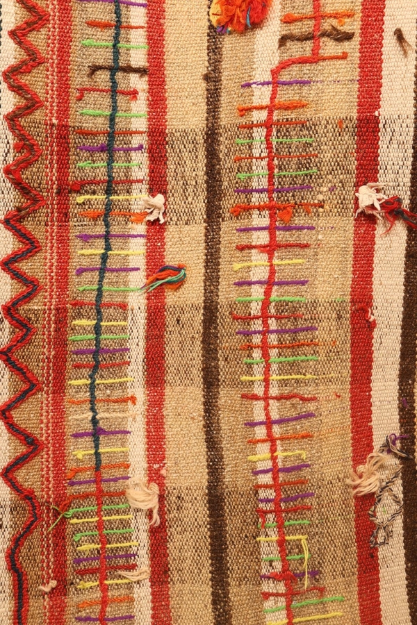 Semi-antique Qashqai kilim from Iran. 178x163 cms - Image 3