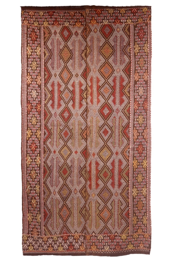 Semi-antique Toros Kucuklu kilim from Turkey. 275x148 cms - Image 2