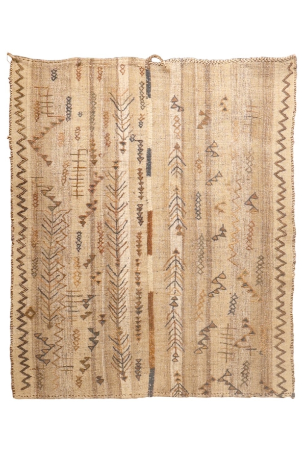 Kilim semi antiguo Qashqai, Irán. 173x145 cms - Imagen 2