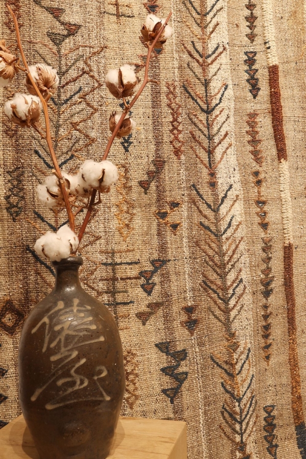 Kilim semi antiguo Qashqai, Irán. 173x145 cms - Imagen 5