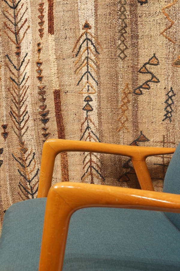 Kilim semi antiguo Qashqai, Irán. 173x145 cms - Imagen 6