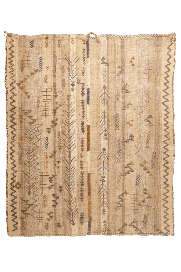 Kilim semi antiguo Qashqai, Irán. 173x145 cms - Imagen 7
