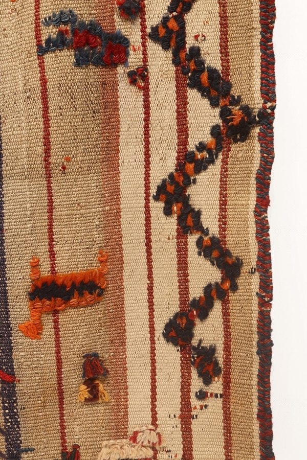 Kilim semi-antiguo Qashqai, Irán. 173x150 cms - Imagen 5