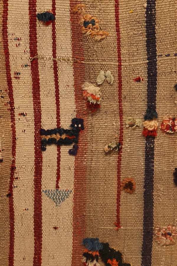 Kilim semi-antiguo Qashqai, Irán. 173x150 cms - Imagen 7