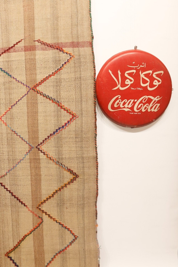 Kilim semi antiguo Qashqai, Irán. 212x155 cms - Imagen 6