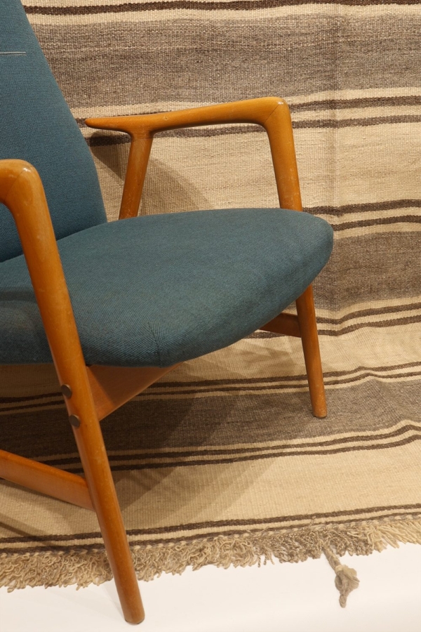 Vintage Qashqai kilim. 251x157 cms - Image 5