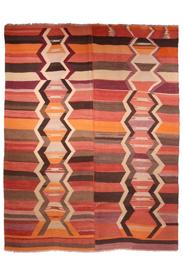 Semi-antique kilim from Dazkiri, Turkey. 270x210 cms - Image 2