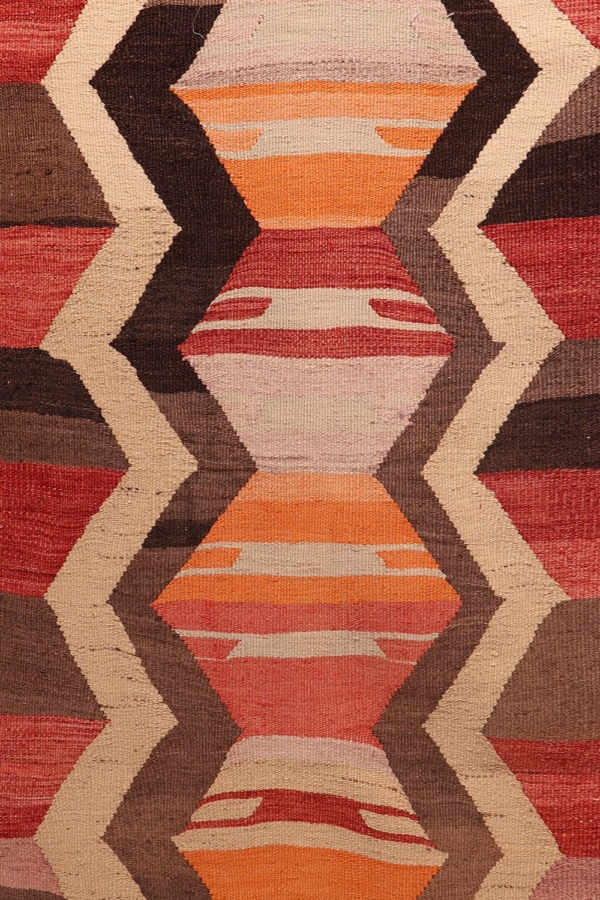 Semi-antique kilim from Dazkiri, Turkey. 270x210 cms - Image 4
