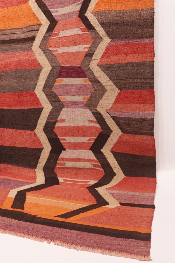 Semi-antique kilim from Dazkiri, Turkey. 270x210 cms - Image 8