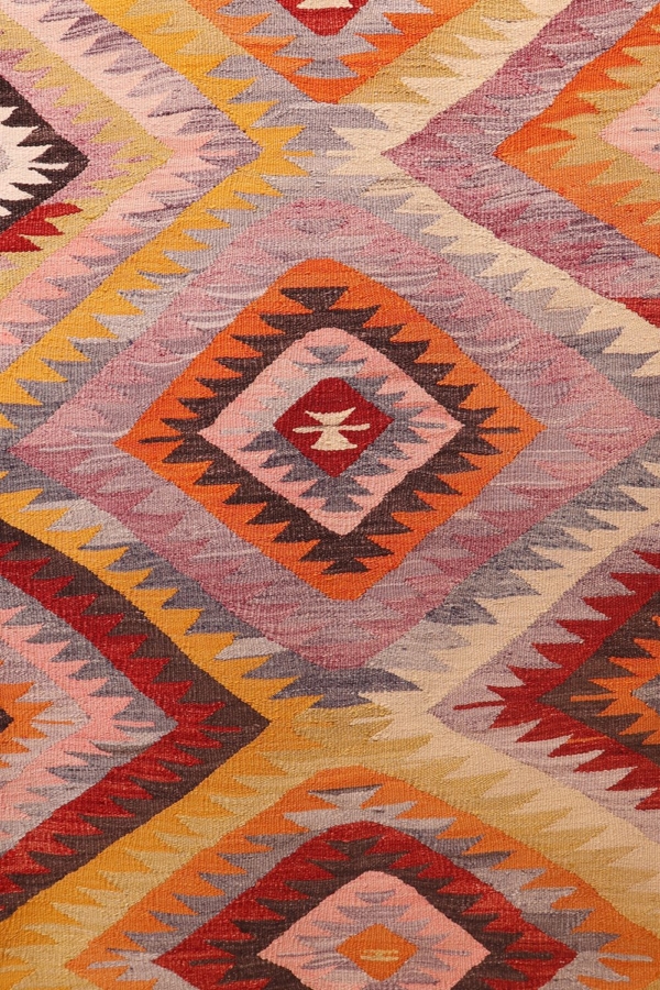 Kilim semi antiguo de Denizli, Turquía. 275x185 cms - Imagen 8