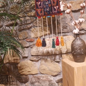 Bolso o chantah vintage Qashqai, Irán. 28x25 cms