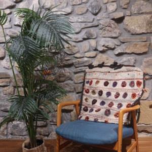 Alforja o khorjin vintage Qashqai, Irán. 129x65 cms