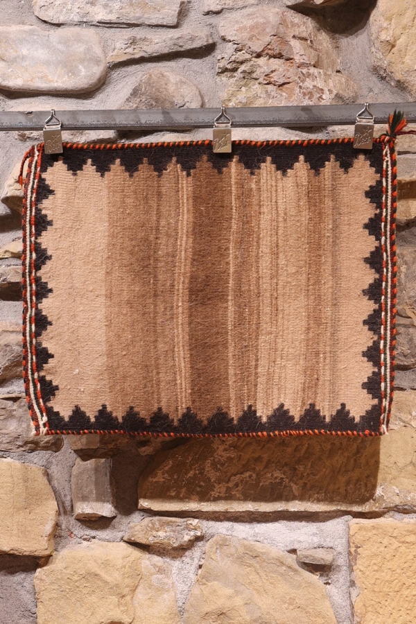 Vintage Qashqai Shia prayer kilim from Iran. 67x52 cms - Image 2