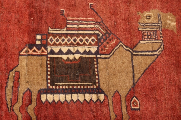 Semi-antique Baluch rug from Afghanistan. 136x86 cms - Image 5