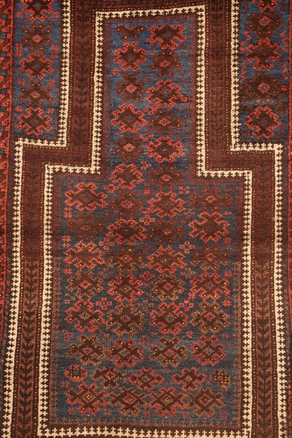 Alfombra Baluch antigua, Afganistán. 140x80 cms - Imagen 3