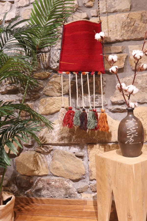 Bolso o chantah vintage Kashkuli, Irán. 34x32 cms - Imagen 2