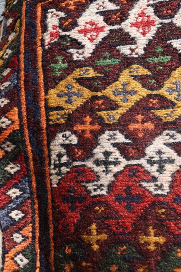 Alforja o khorjin semi antigua Árabe, Irán - Imagen 4