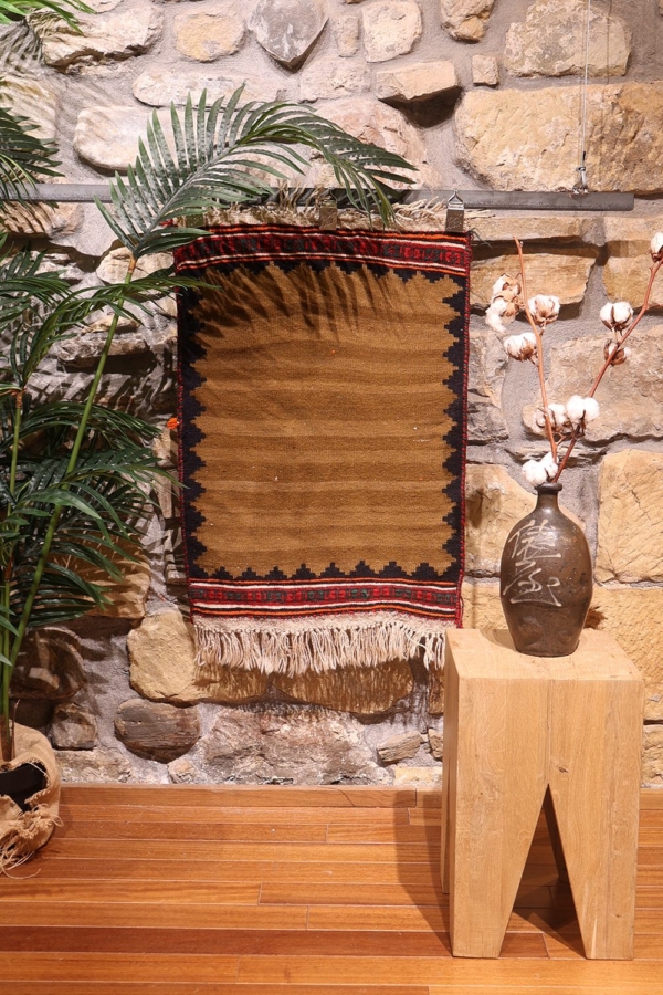 Kilim vintage Qashqai, Irán. 72x54 cms