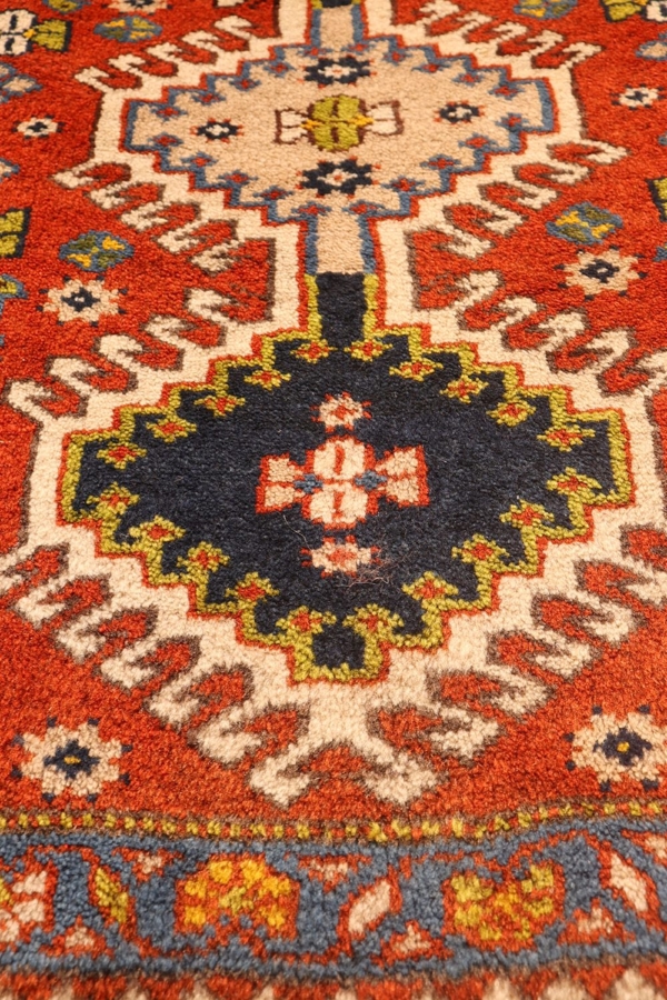 Alfombra vintage de Yamaleh, Irán. 87x59 cms - Imagen 3