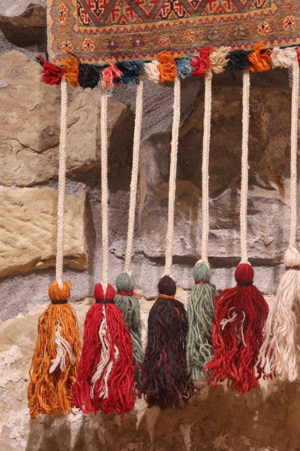 Bolso o chantah vintage Kashkuli, Irán. 34x32 cms - Imagen 3