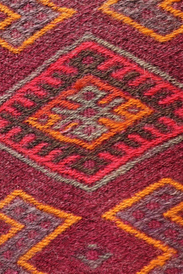 Kilim vintage Kurdo, Irán. 52x59 cms - Imagen 4