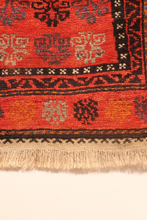 Alfombra de oración vintage, Afganistán. 113x76 cms - Imagen 4