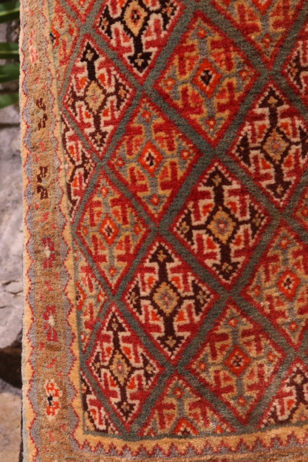 Bolso o chantah vintage Kashkuli, Irán. 34x32 cms - Imagen 4