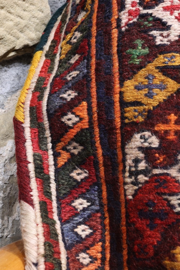 Alforja o khorjin semi antigua Árabe, Irán - Imagen 6