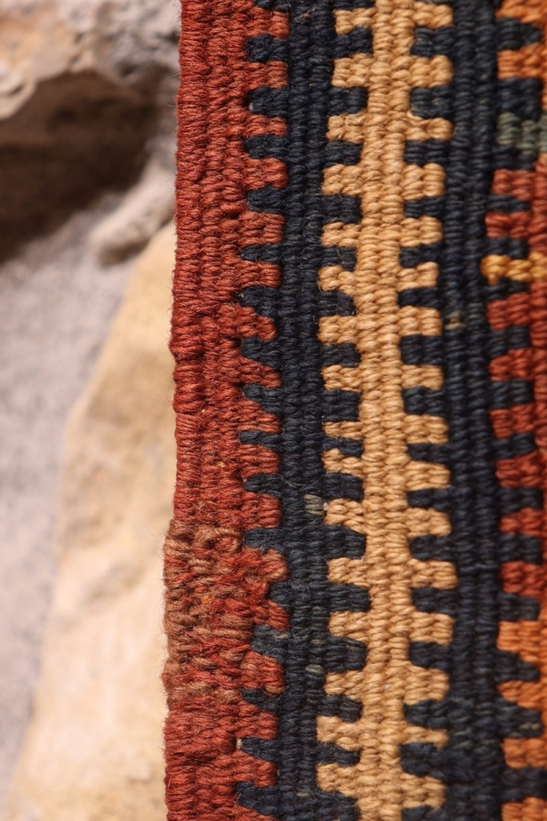 Kilim antiguo kurdo de Bidjar, Irán. 45x31 cms - Imagen 4