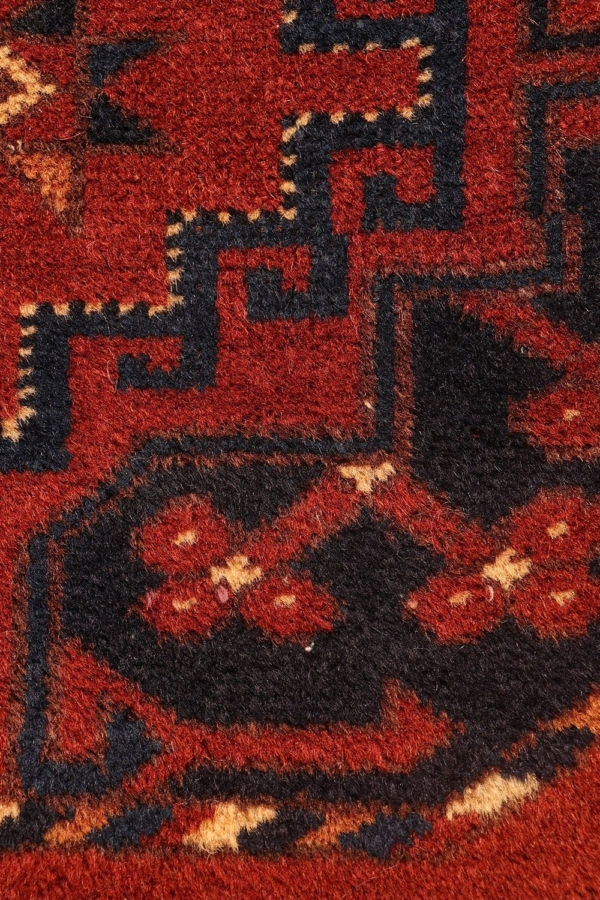 Alfombra antigua Ersari, Turkmenistán. 128x87 cms - Imagen 5