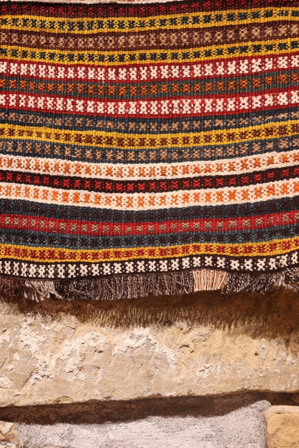 Semi-antique Bakhtiari kilim from Iran. 63x38 cms - Image 4