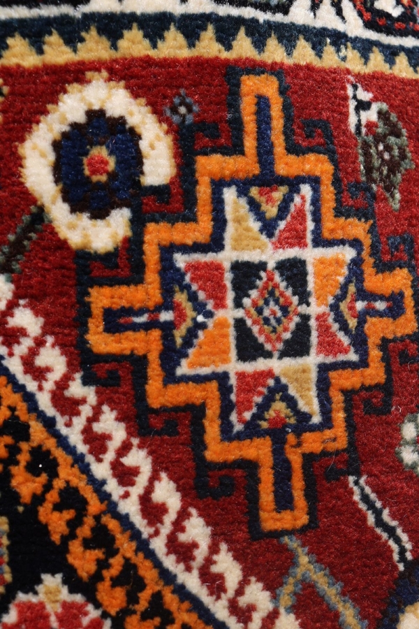 Semi-antique Qashqai saddlebag or khorjin from Iran. 110x52 cms - Image 7