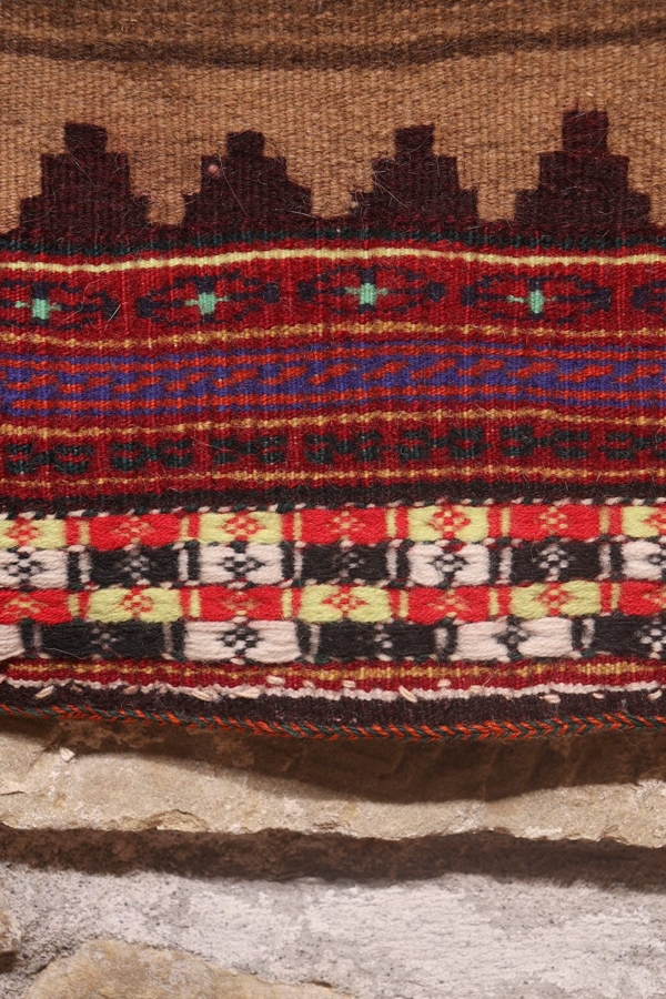 Vintage Qashqai kilim from Iran. 72x42 cms - Image 6