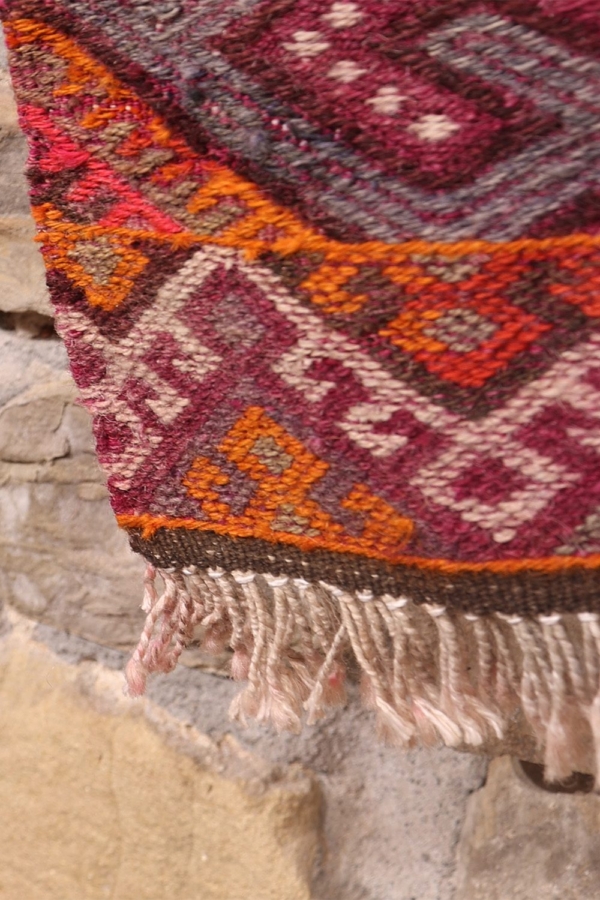 Kilim vintage Kurdo, Irán. 52x59 cms - Imagen 6