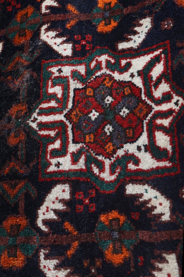 Semi-antique Arabic saddlebag or khorjin from Iran. 146x70 cms - Image 7
