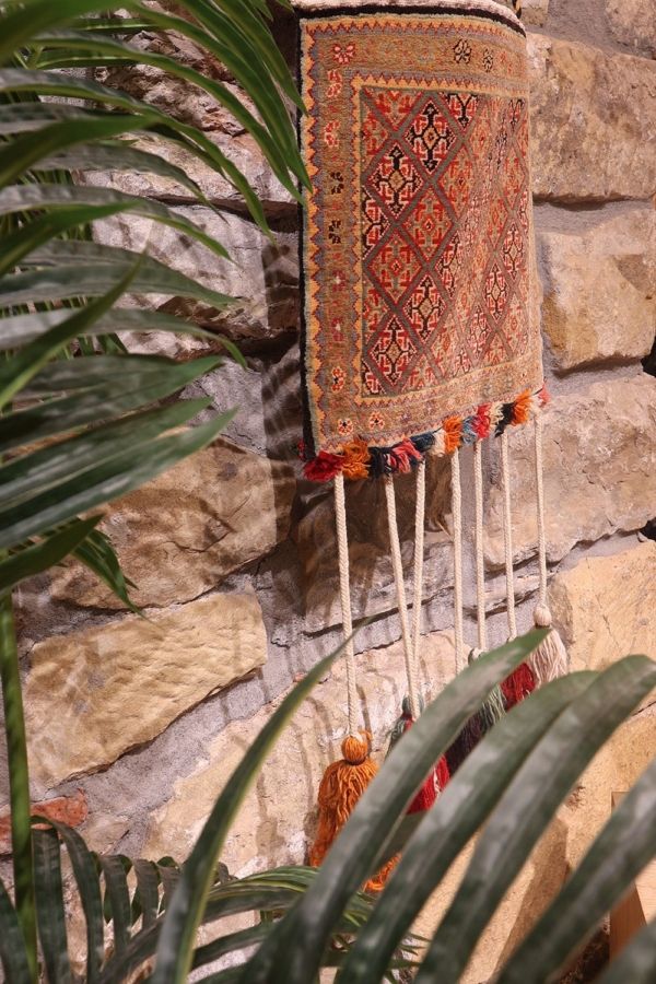 Bolso o chantah vintage Kashkuli, Irán. 34x32 cms - Imagen 6