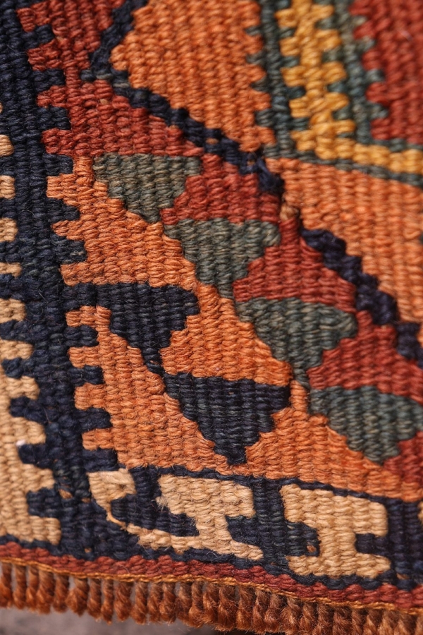 Kilim antiguo kurdo de Bidjar, Irán. 45x31 cms - Imagen 6